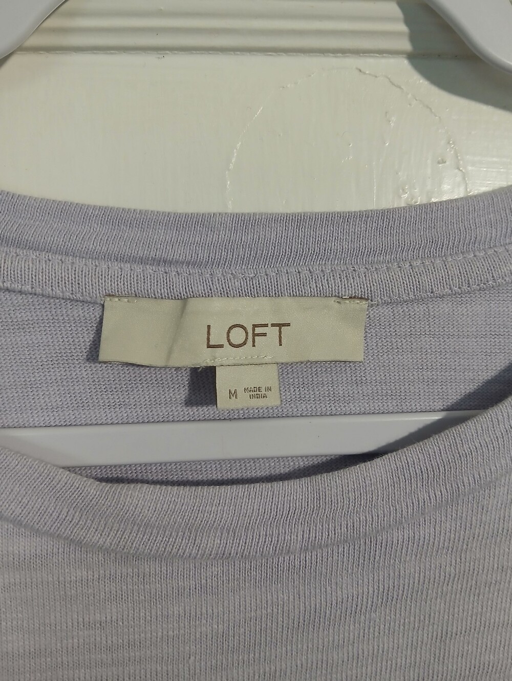 LOFT Layered Ruffle Hem Top - Picture 4 of 9